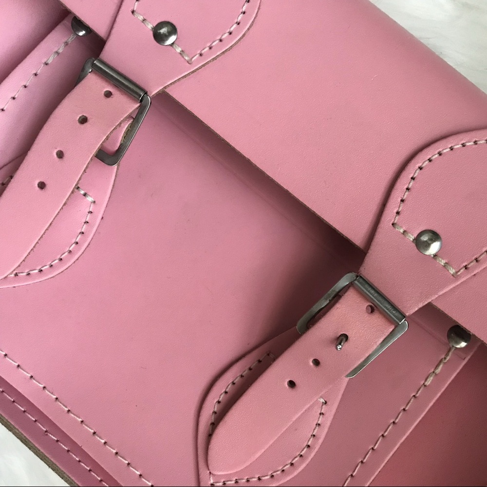 💖 Beautiful Cambridge Satchel Bag in Baby Pink 💖